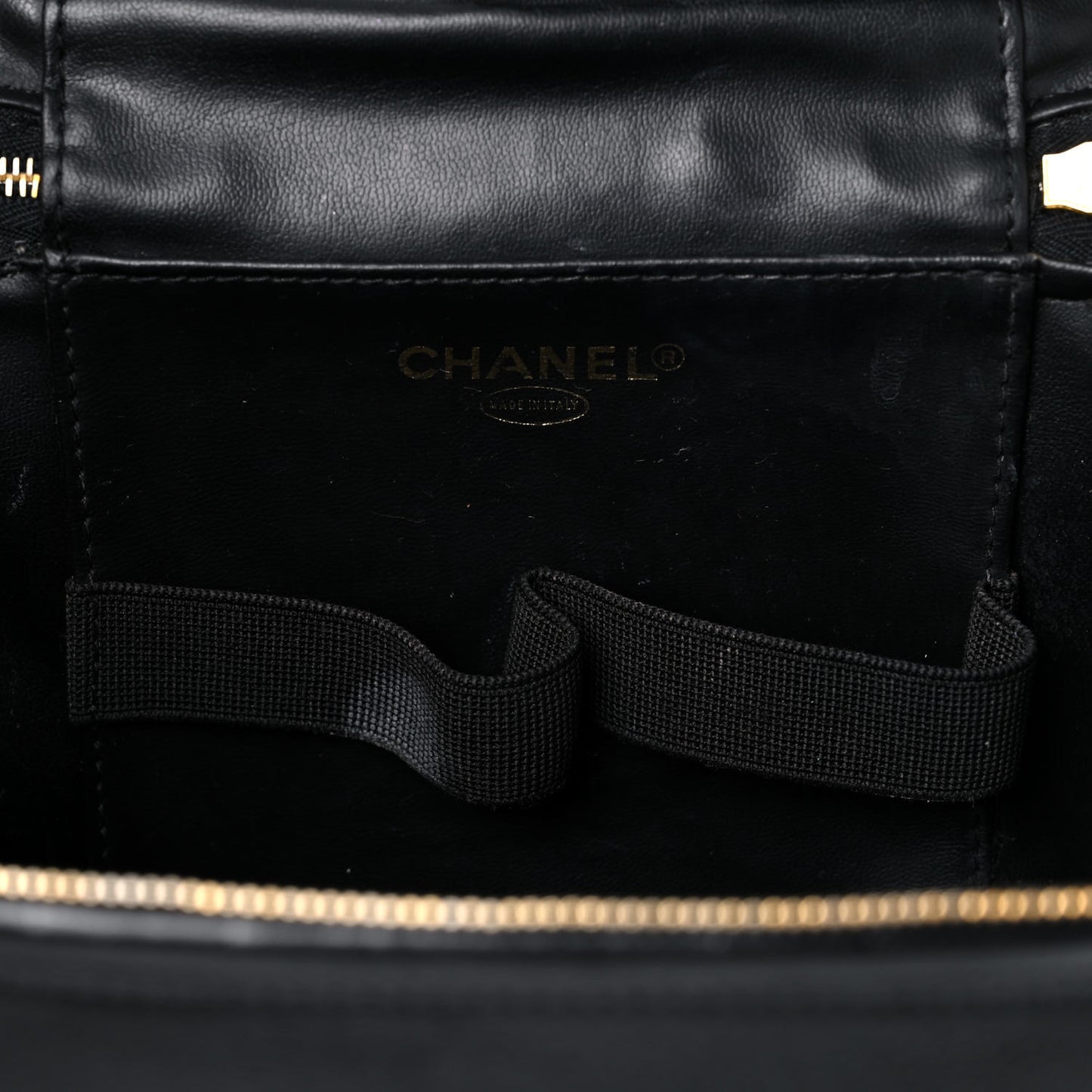 Caviar CC Vanity Train Case Black