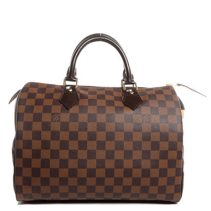 Louis Vuitton Damier Ebene Speedy 30 1 of 8