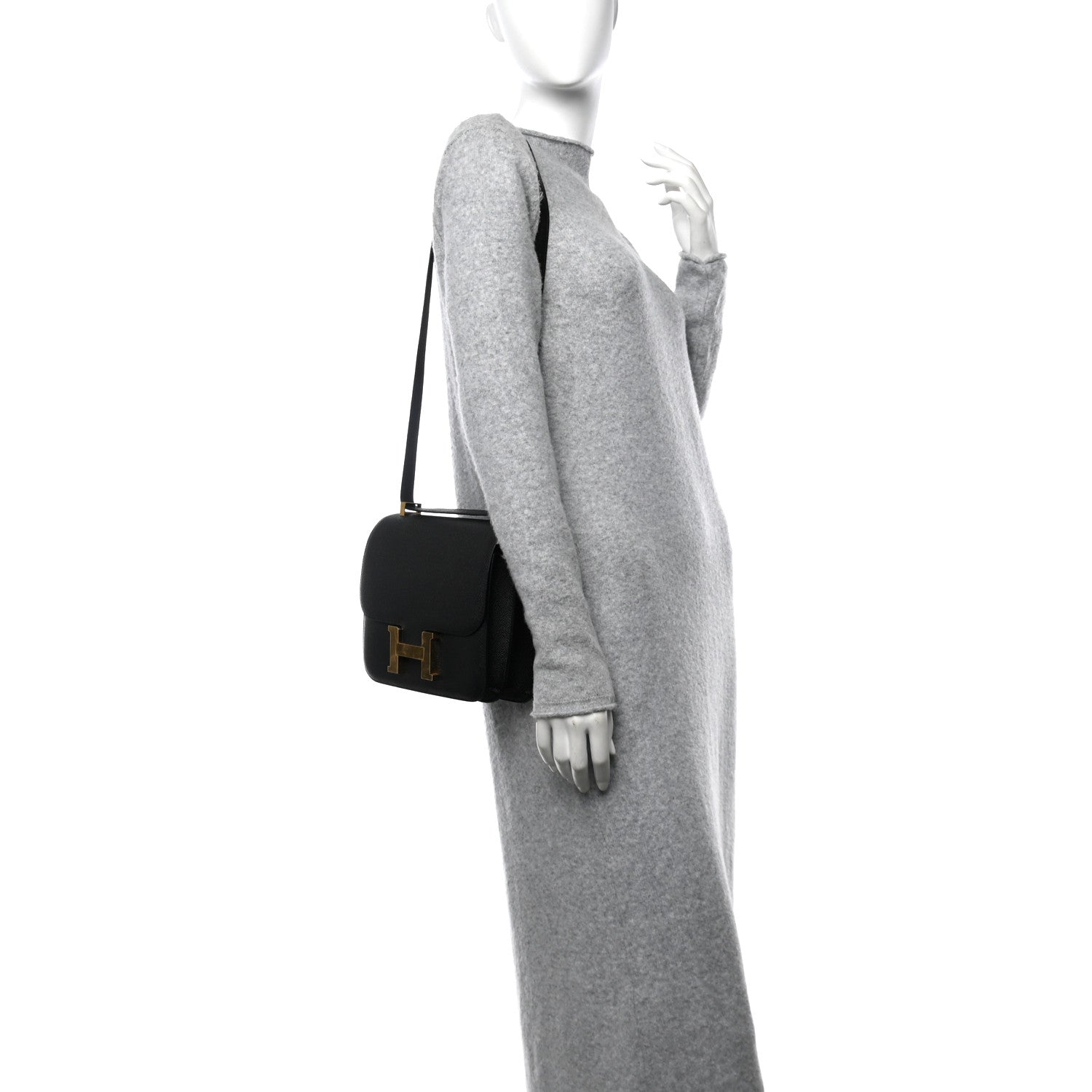 Hermes Epsom Constance 24 Black 2 of 11