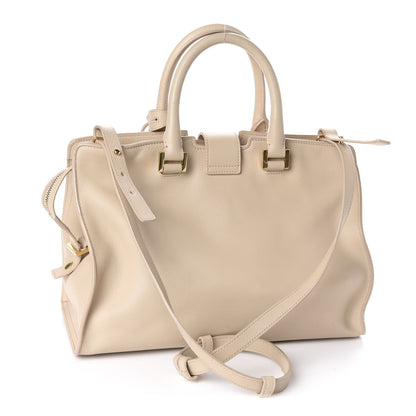 Saint Laurent Calfskin Small Classic Y Cabas Beige 4 of 13