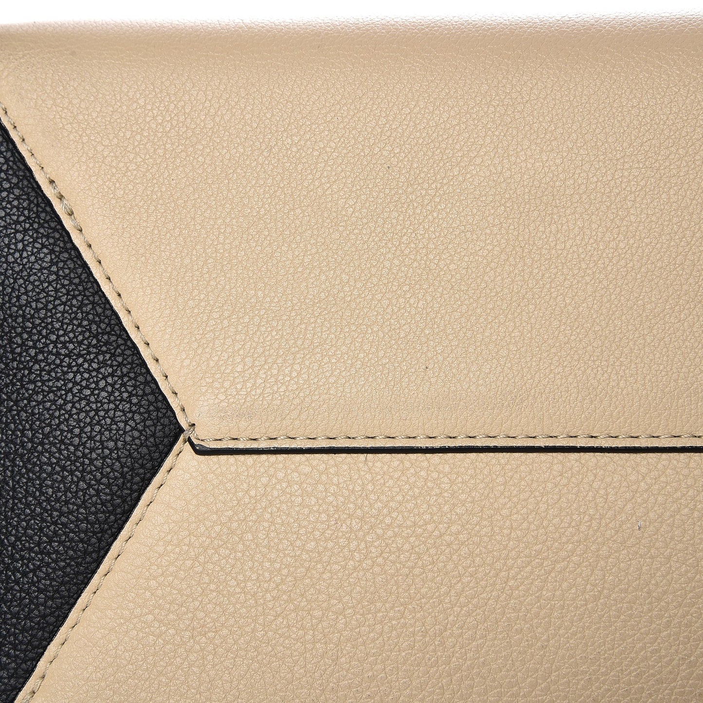 Calfskin Lockme Cabas Vanille Black