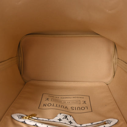 Louis Vuitton Monogram Giant Neverfull MM Kaki 6 of 11