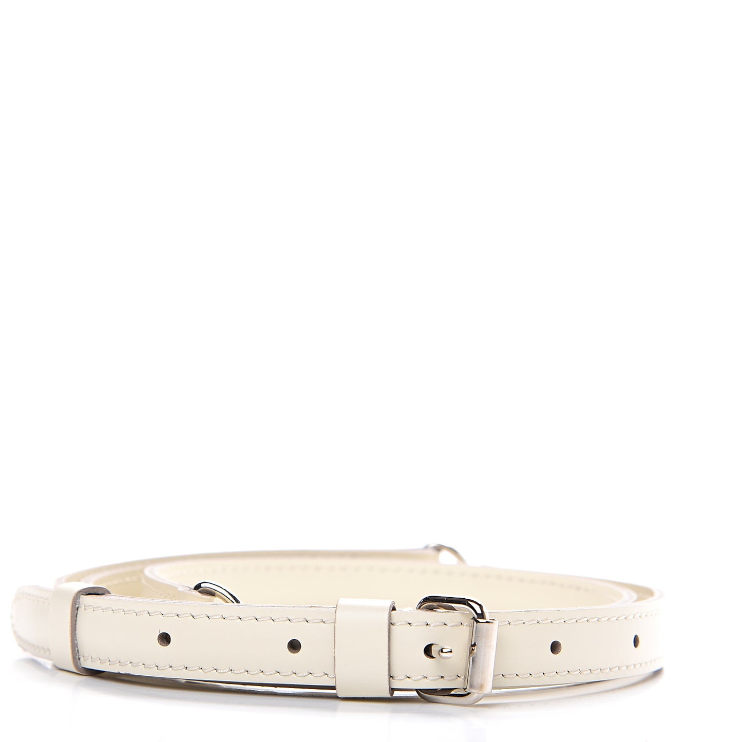 Calfskin 16mm Adjustable Shoulder Strap Ivory