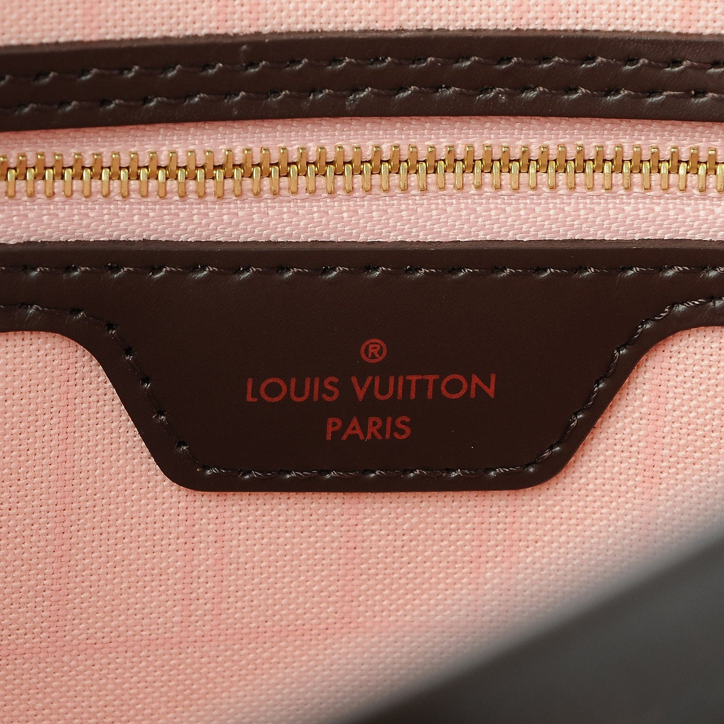 Damier Ebene Neo Neverfull MM Rose Ballerine