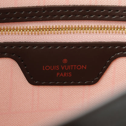 Louis Vuitton Damier Ebene Neo Neverfull MM Rose Ballerine 6 of 8