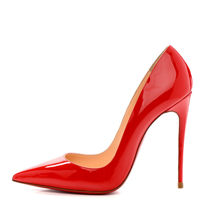 Christian Louboutin Patent So Kate 120 Pumps 39.5 Corazon 1 of 11