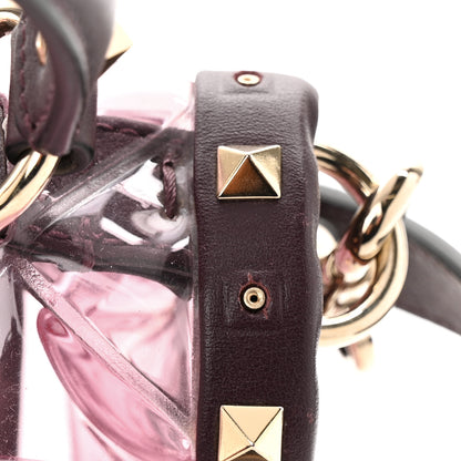 Valentino Garavani PVC Mini Candystud Top Handle Bag Rubin 12 of 14