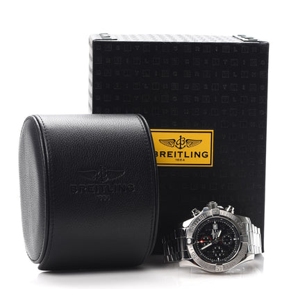 Breitling Stainless Steel 48mm Super Avenger II Automatic Watch Volcano Black A13371 6 of 6