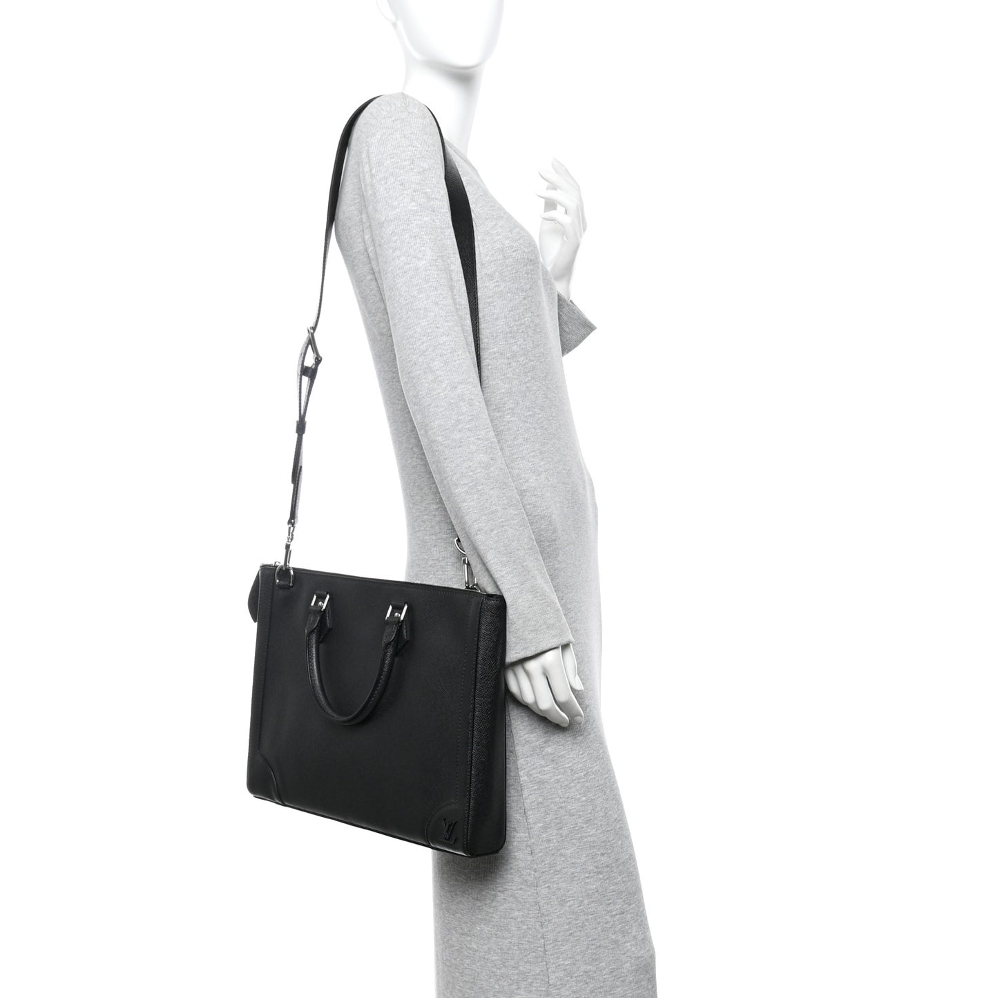 Taiga Slim Briefcase Black
