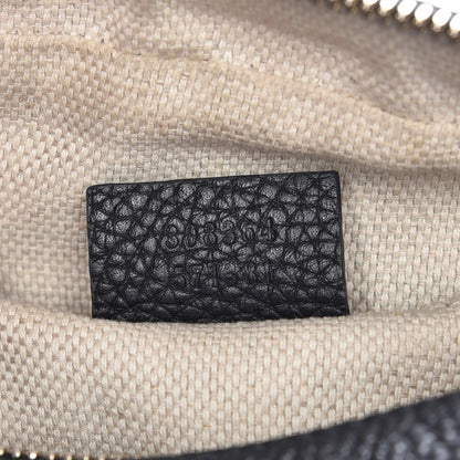 Gucci Pebbled Calfskin Small Soho Disco Bag Black 7 of 7