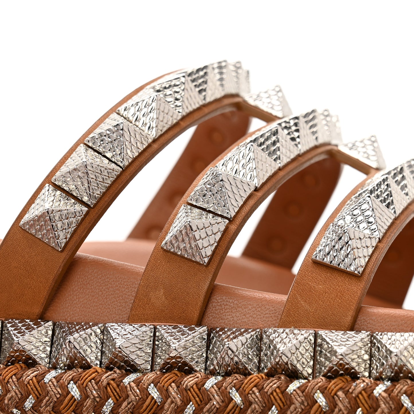 Pyra Hallulila Spike Mule Flat Slides 39.5 Terra