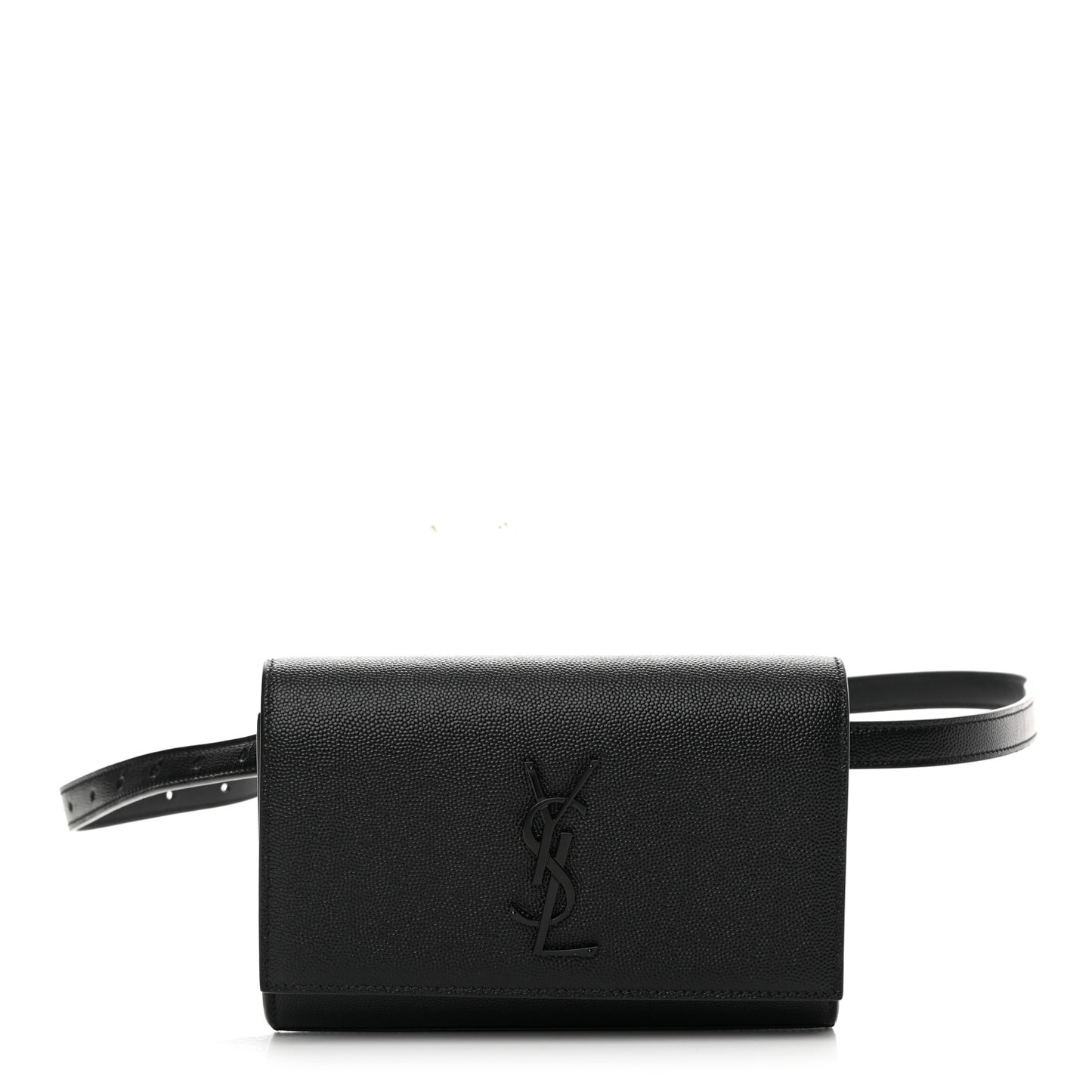 Grain De Poudre Monogram Kate Belt Bag Black
