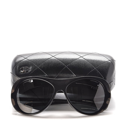 Chanel Butterfly Sunglasses S1617 Black 8 of 8