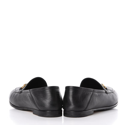Gucci Lambskin Womens Brixton Horsebit Loafers 34.5 Black 18 of 20