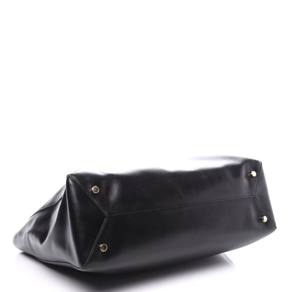 Lanvin Calfskin Shopper Tote Black 3 of 9