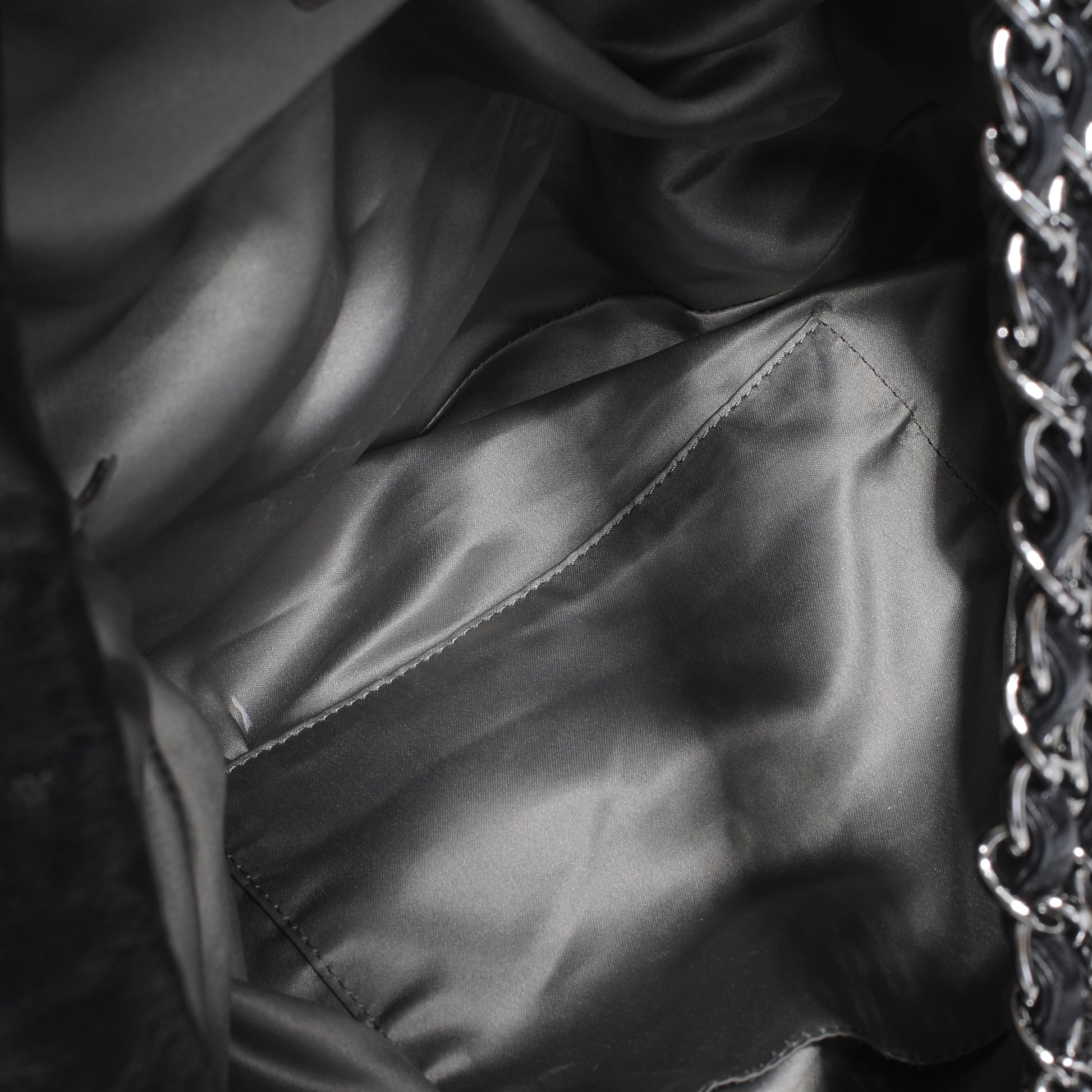 Chanel Lambskin Large Rock and Chain Hobo Black 9 of 9