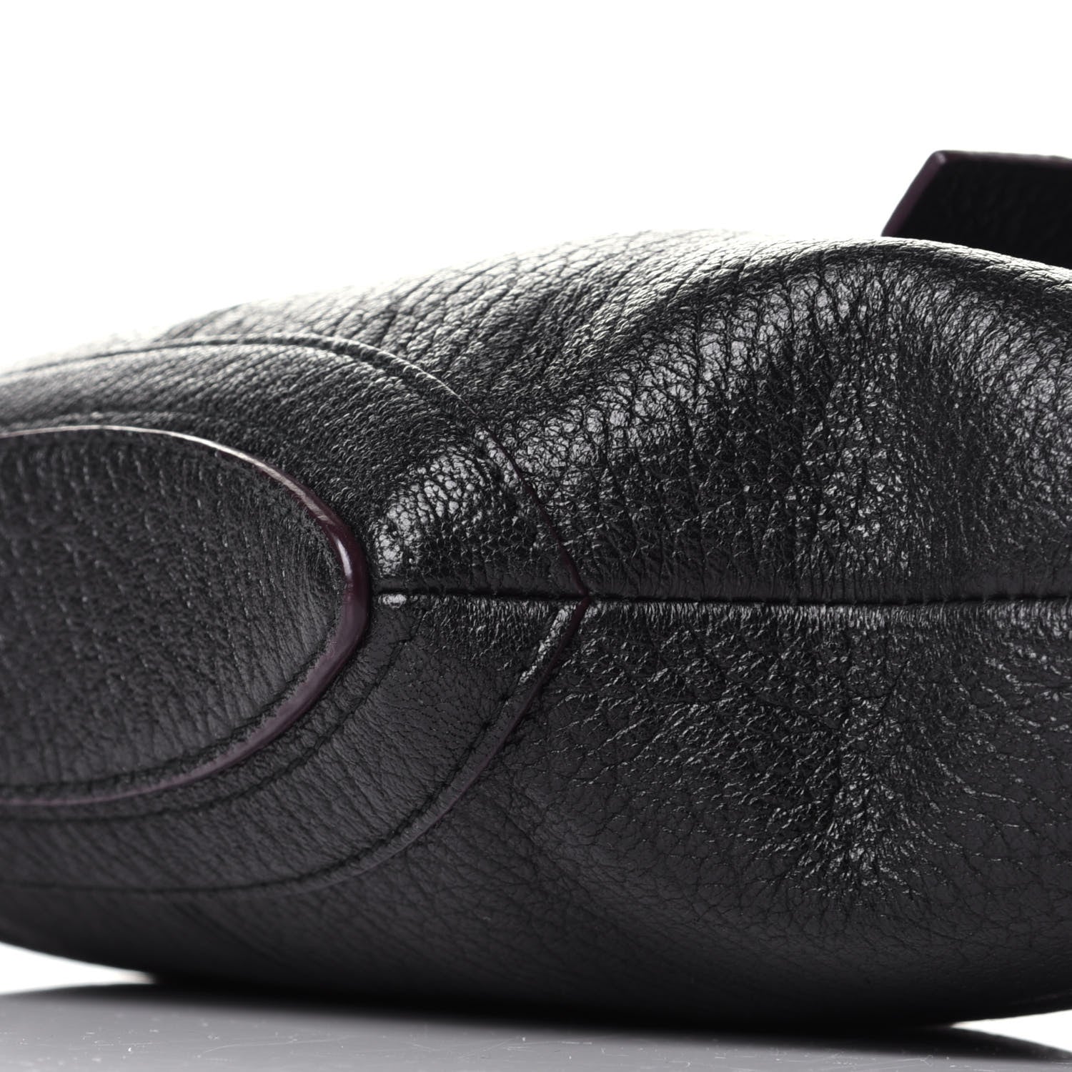 Alexander McQueen Calfskin De Manta Clutch Black 9 of 9