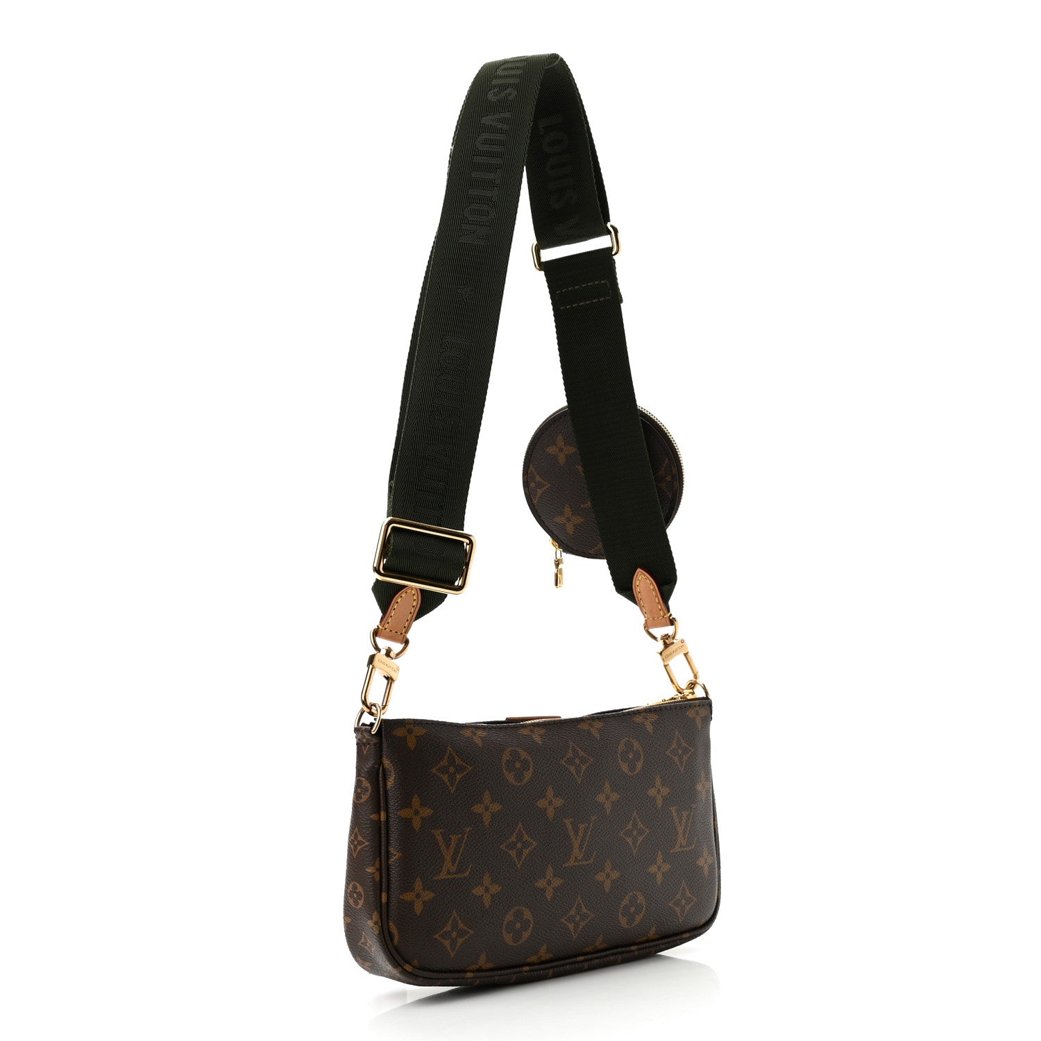 Louis Vuitton Monogram Multi Pochette Accessories Kaki 4 of 13