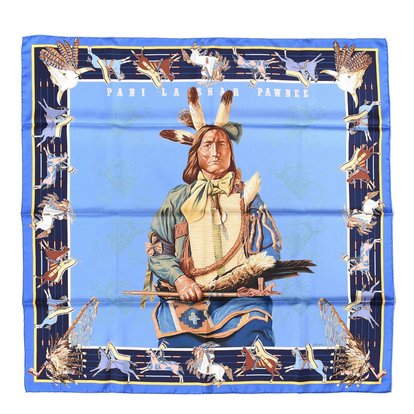 Silk Pani La Shar Pawnee Wash Scarf 90