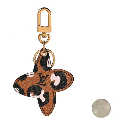 Louis Vuitton Monogram Wild At Heart Illustre Bag Charm Key Arizona 3 of 4