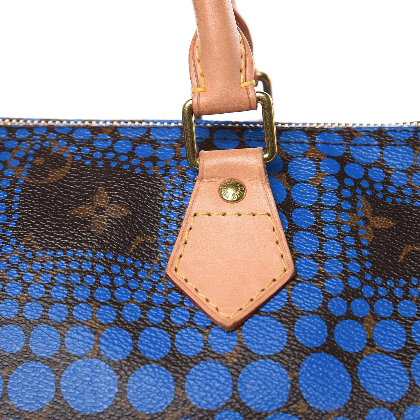 Monogram Kusama Town Speedy 30 Blue
