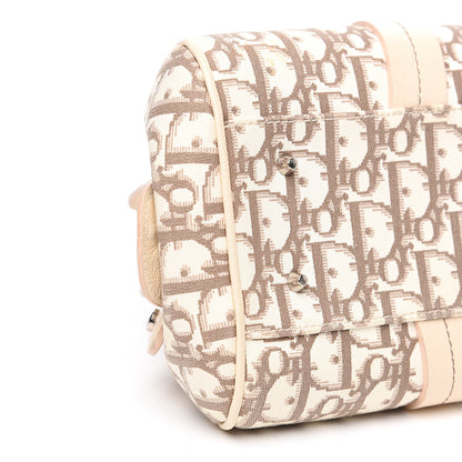 Christian Dior Monogram Vintage Flowers Bowler Beige 9 of 13