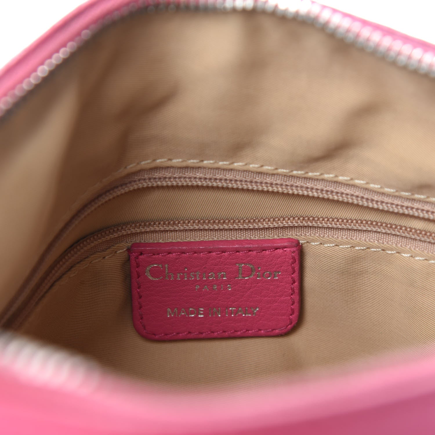 Christian Dior Diorissimo Bowler Beige Rose Moyen 14 of 16