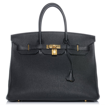 Hermes Togo Birkin 35 Black 1 of 9