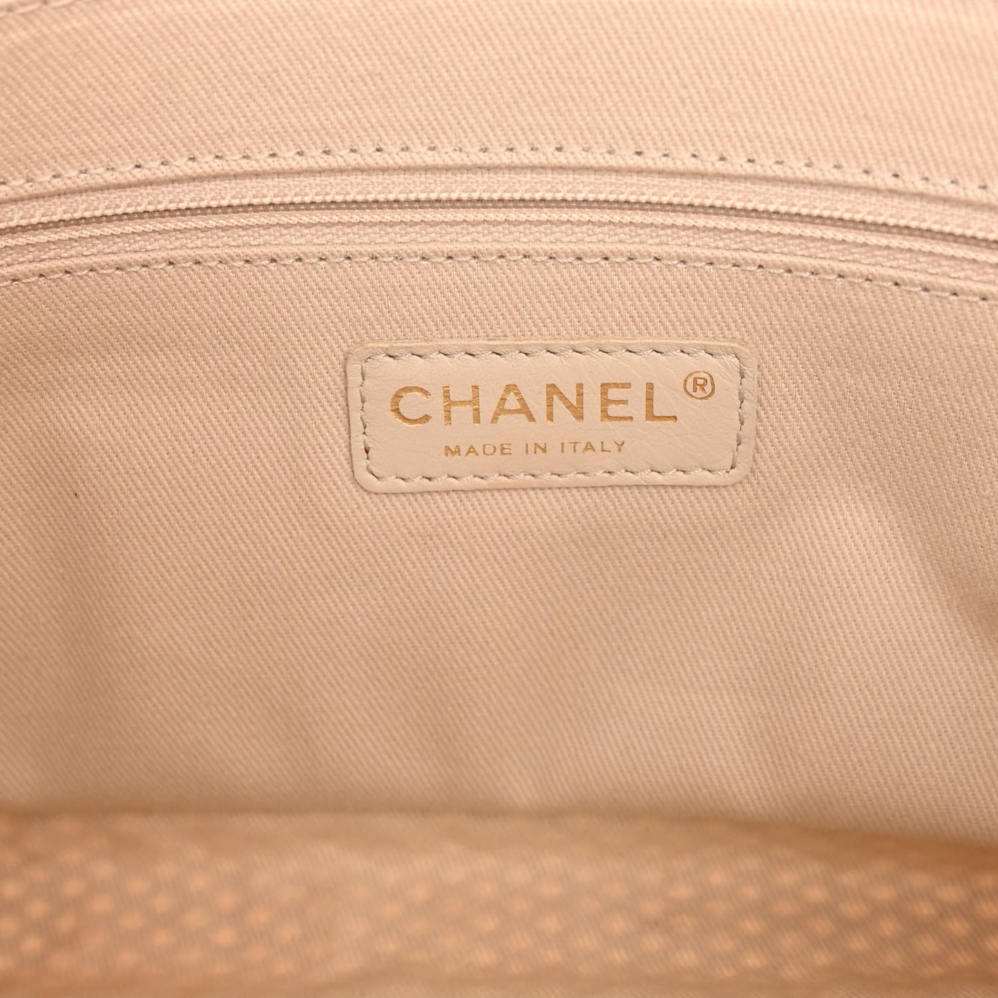 Metallic Perforated Calfskin Medium Up In The Air Flap Gold