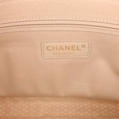 Chanel Metallic Perforated Calfskin Medium Up In The Air Flap Gold 5 of 8