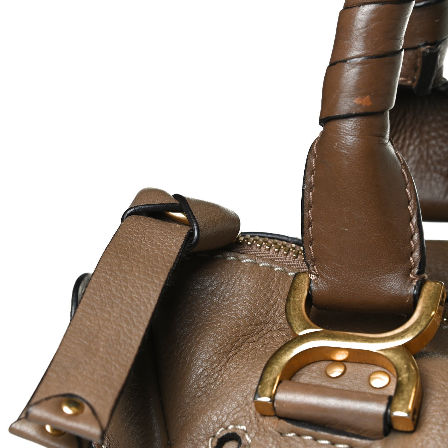 Chloe Calfskin Large Marcie Satchel Nut 18 of 33