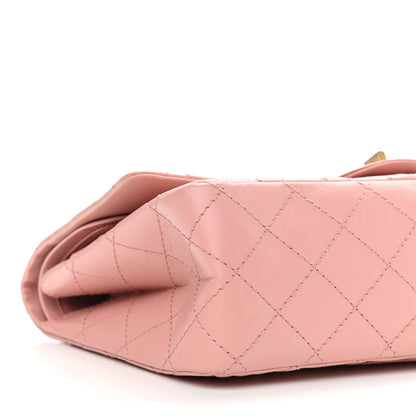 Chanel Aged Calfskin Quilted 2.55 Reissue 226 Flap Pink 9 of 11