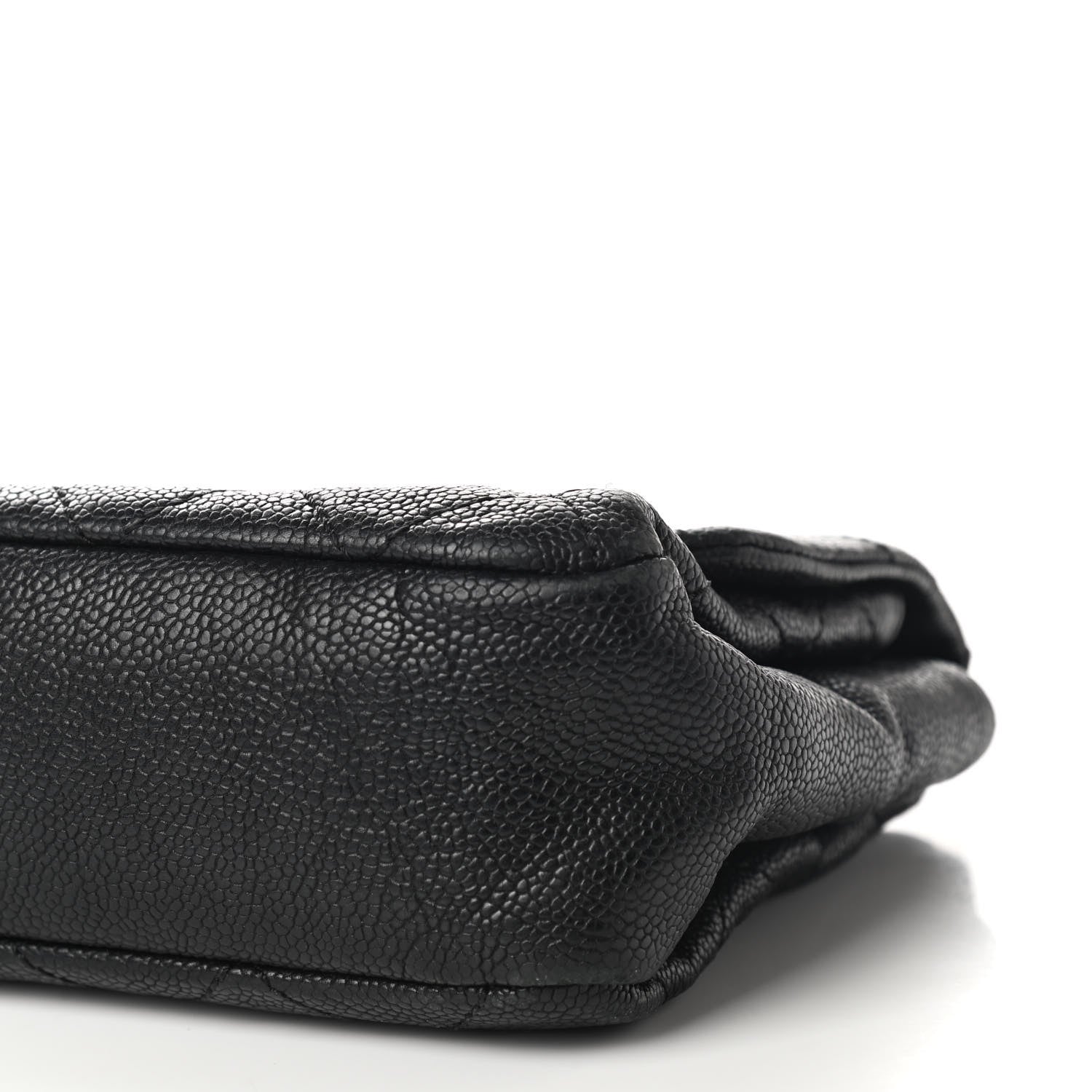 Chanel Caviar Quilted Medium Simply CC Flap Black 7 of 8