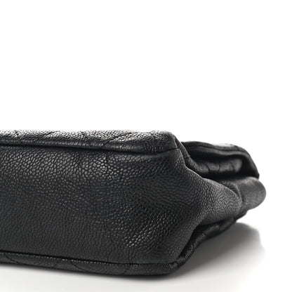 Chanel Caviar Quilted Medium Simply CC Flap Black 7 of 8
