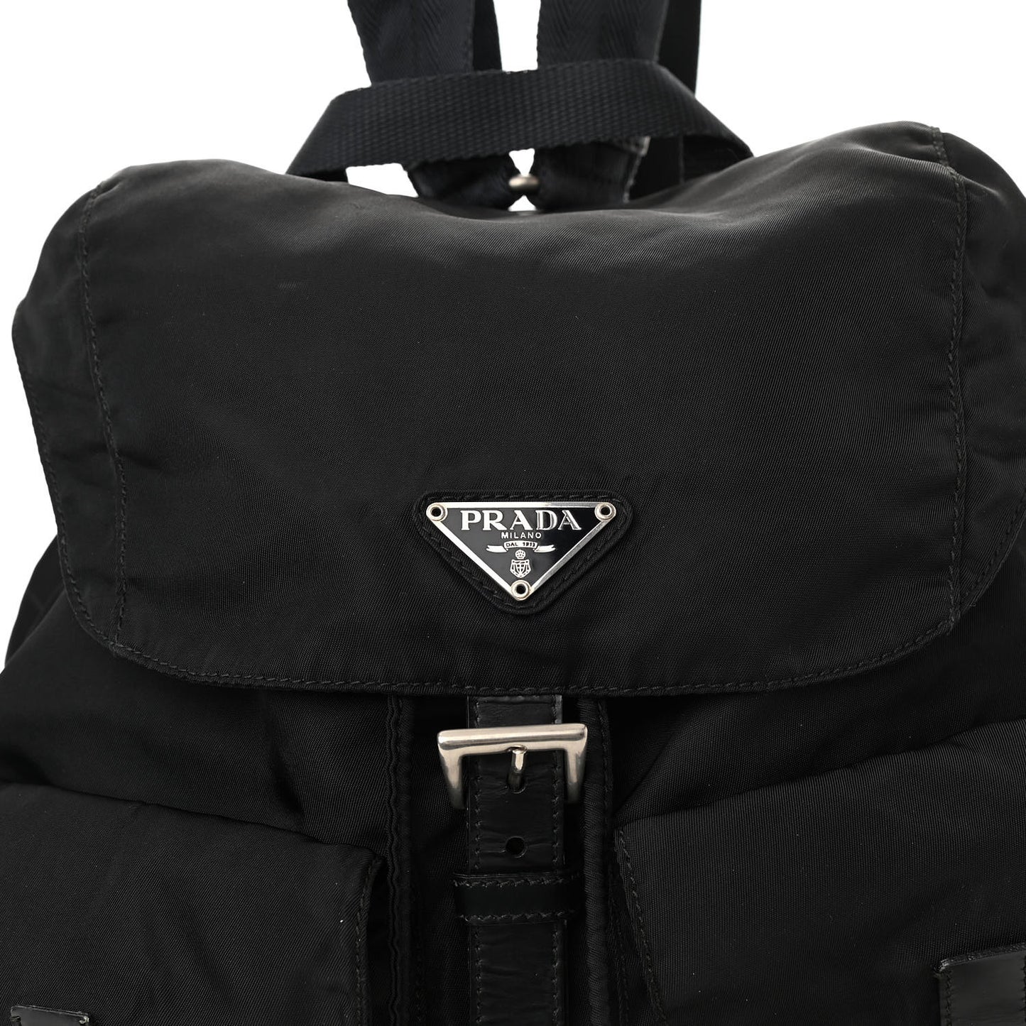 Tessuto Nylon Vela Small Backpack Black