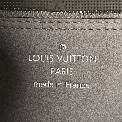 Louis Vuitton Reverse Mahina Carmel Hobo Gris Souris Gray 5 of 8
