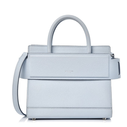 Givenchy Grained Calfskin Mini Horizon Satchel Pale Blue 1 of 15