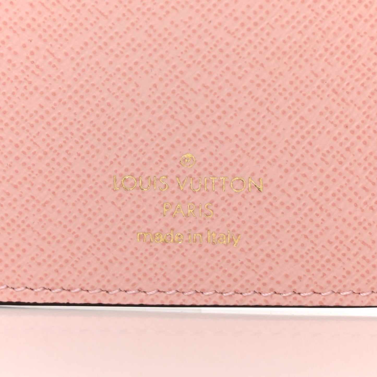 Damier Ebene Victorine Wallet Rose Ballerine