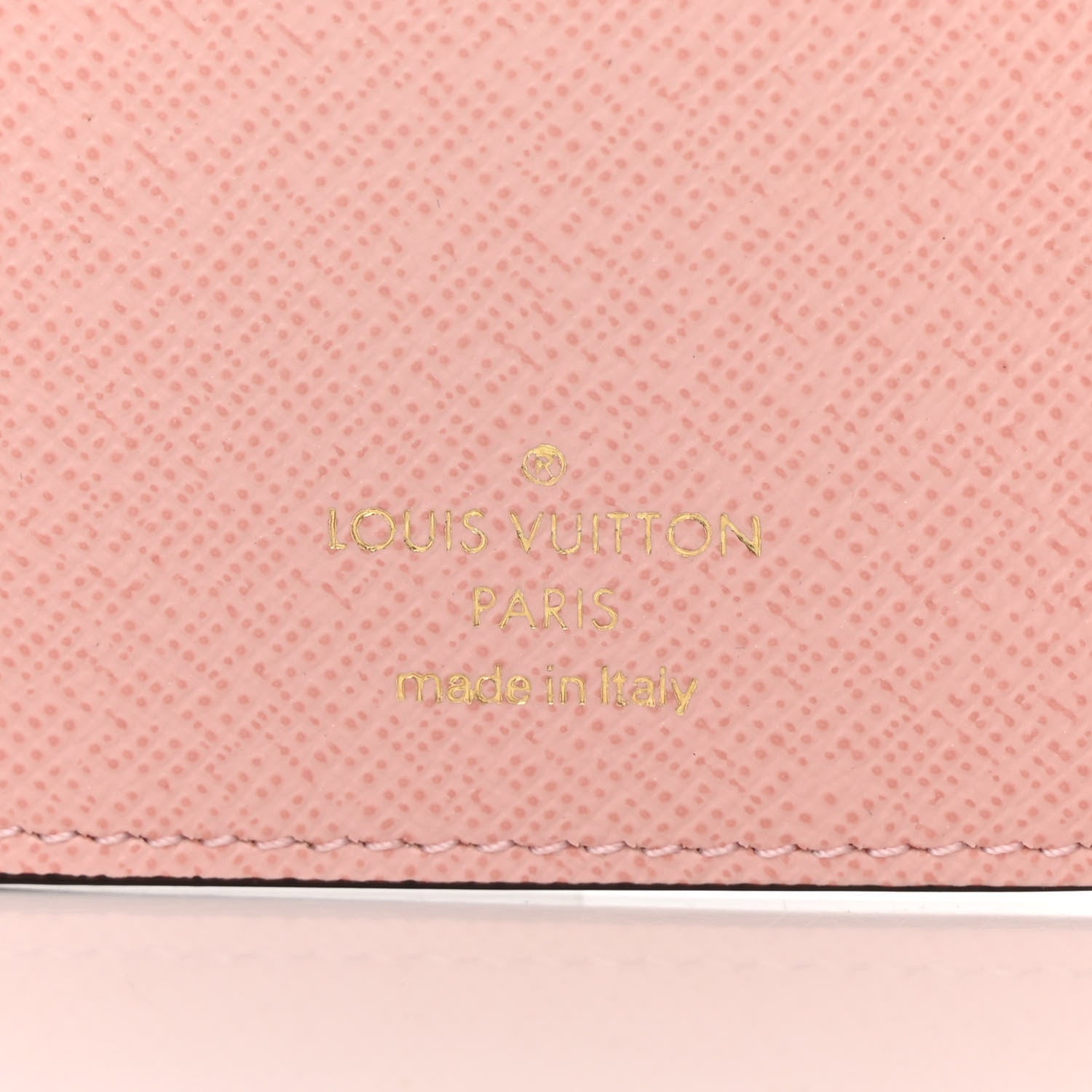 Louis Vuitton Damier Ebene Victorine Wallet Rose Ballerine 6 of 8