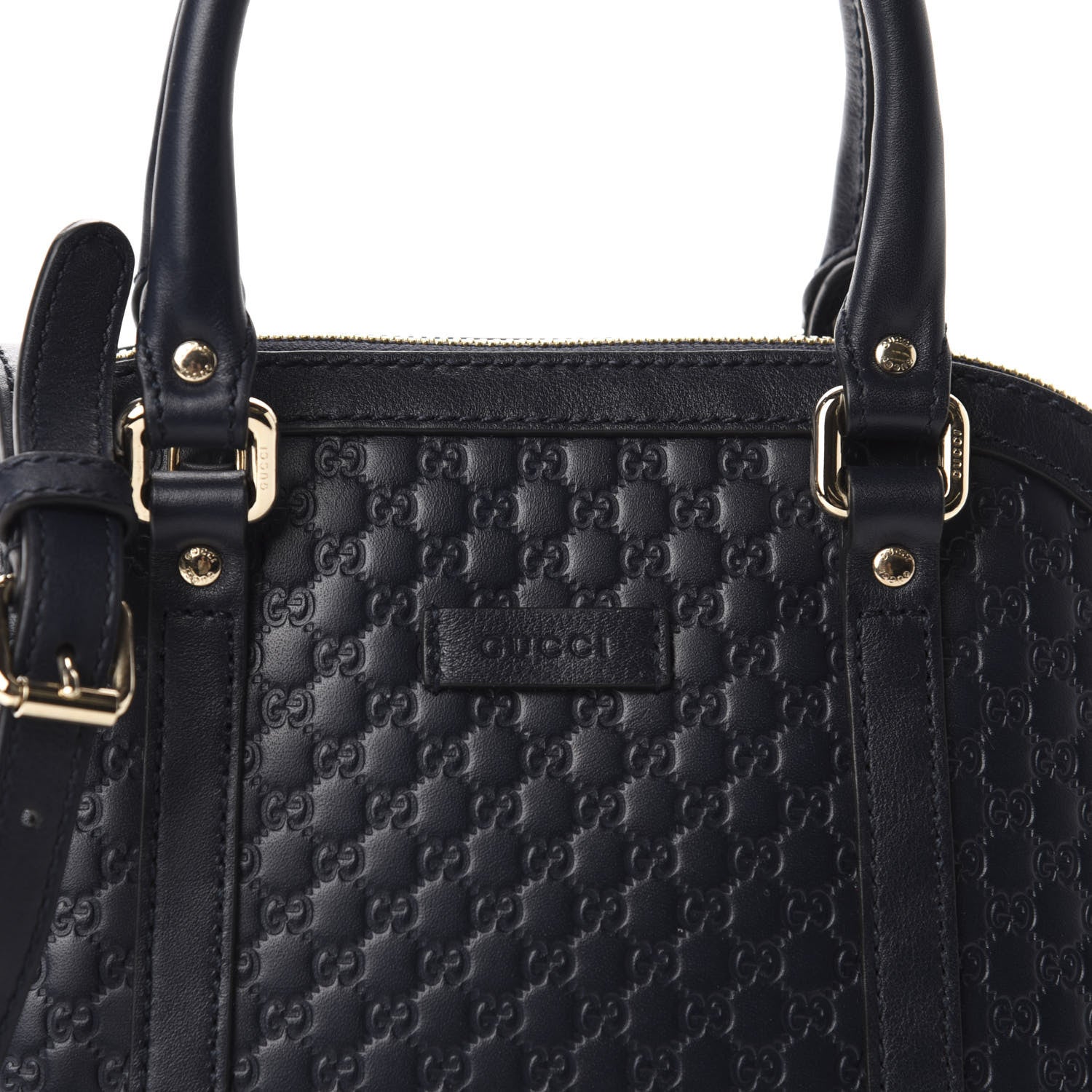 Gucci Soft Microguccissima Mini Dome Bag Blue 10 of 10