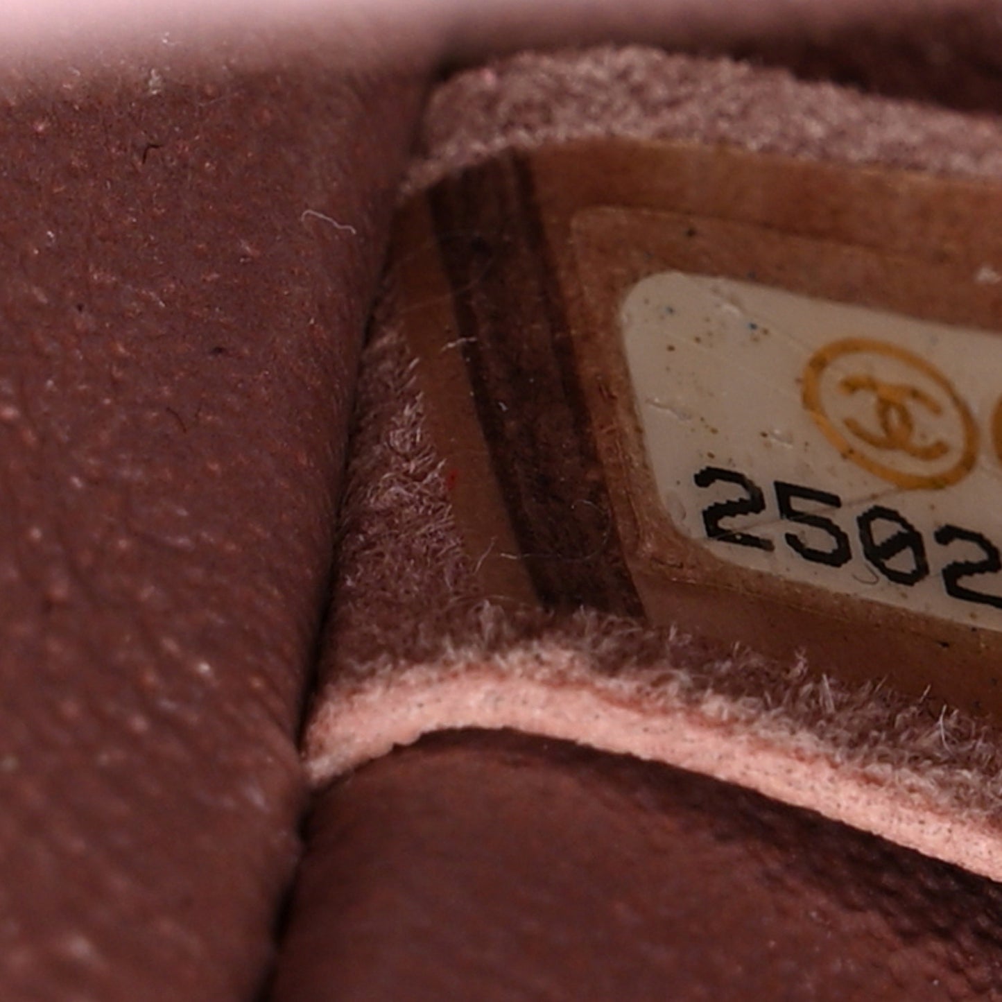 Metallic Calfskin Quilted Mini Rectangular Flap Pink