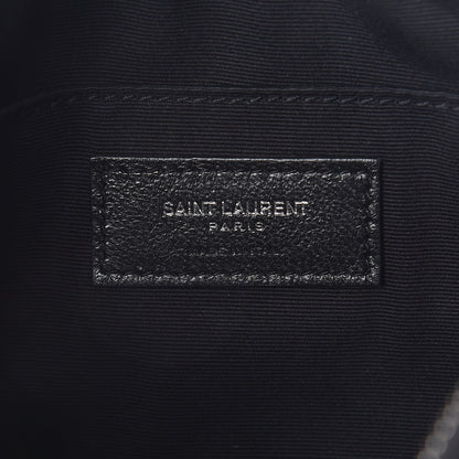 Saint Laurent Lambskin Monogram Small Lou Camera Bag Black 5 of 7