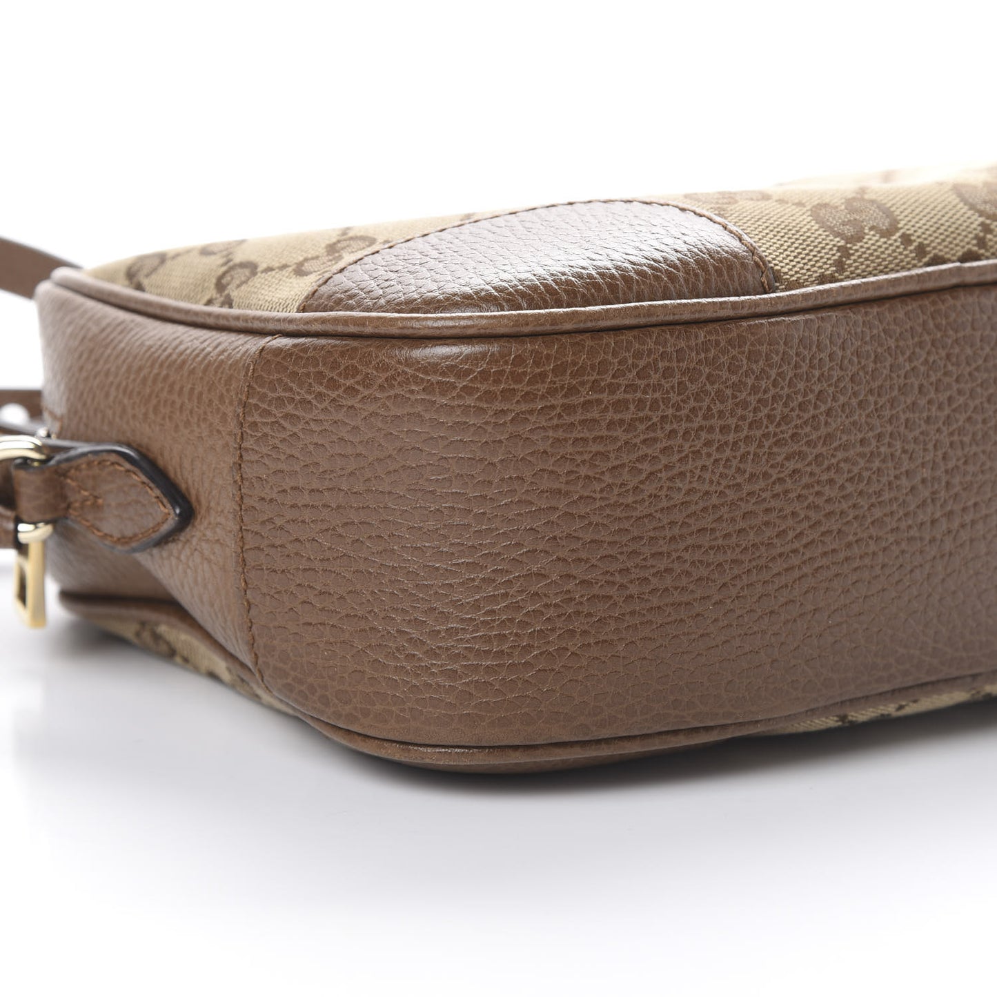 Monogram Mini Bree Messenger Bag Beige Tabacco