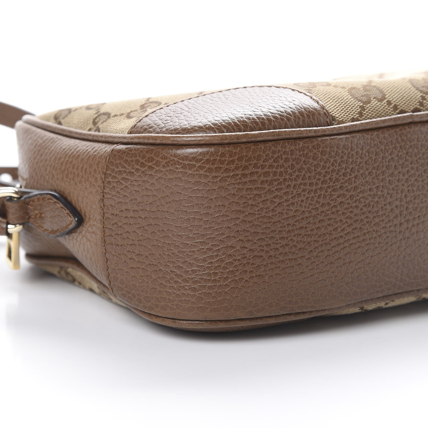 Gucci Monogram Mini Bree Messenger Bag Beige Tabacco 8 of 12