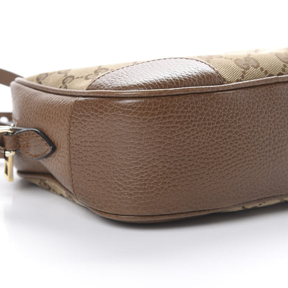 Gucci Monogram Mini Bree Messenger Bag Beige Tabacco 8 of 12