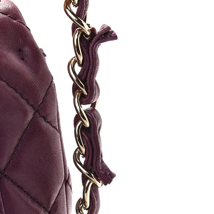 Chanel Lambskin Quilted Jumbo Single Flap Purple 11 of 11