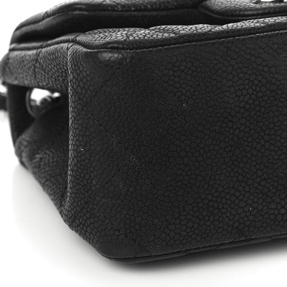 Chanel Iridescent Caviar Quilted Mini Square Flap Black 9 of 11