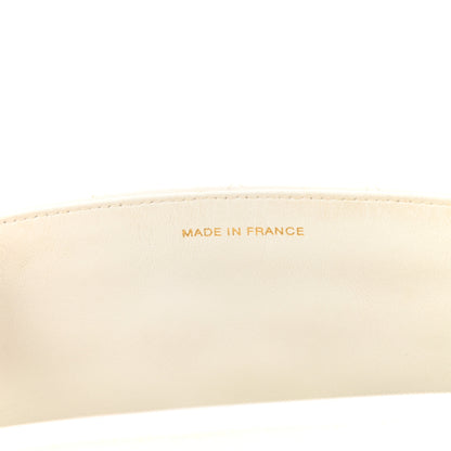 Chanel Lambskin Quilted Medium Single Flap White 7 of 15