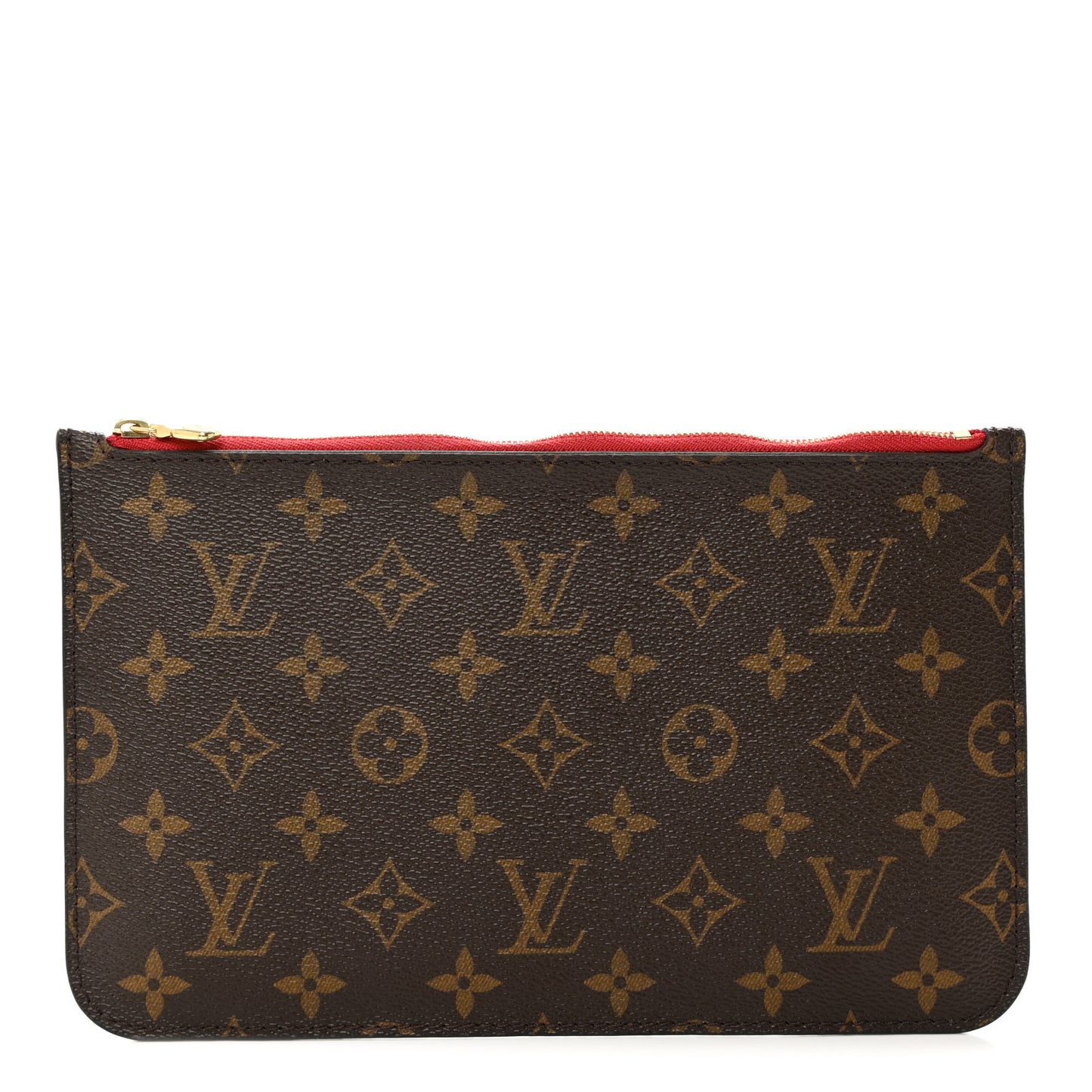 Monogram Neverfull MM GM Pochette Cherry