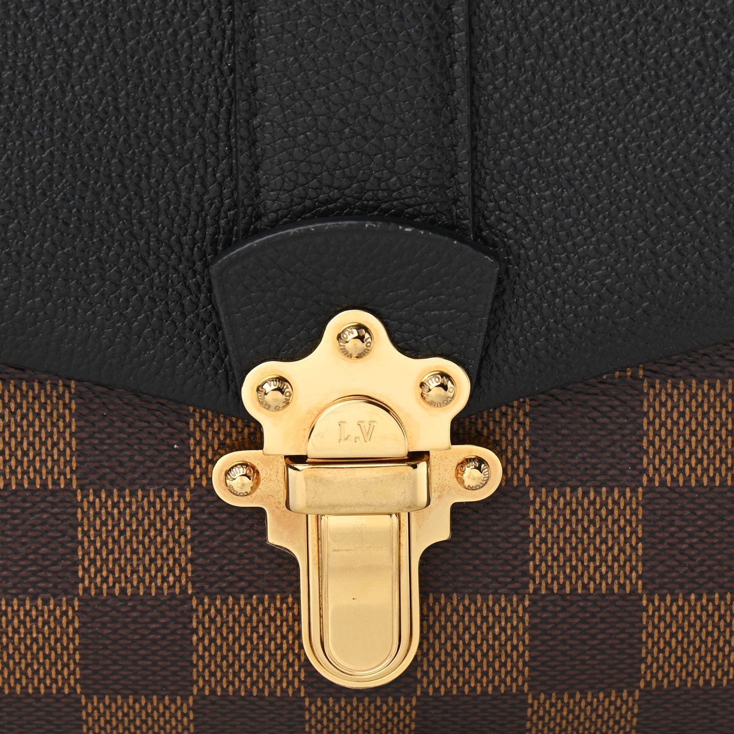 Louis Vuitton Damier Ebene Clapton Black 7 of 9